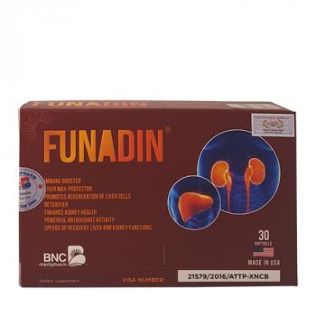 Funadin - Bảo vệ gan, tăng cường khả năng bảo vệ gan