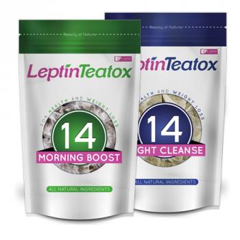 Combo Trà giảm cân Leptin Teatox 14 Day