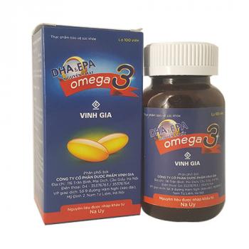 Omega 3 Vinh Gia - DHA & EPA nguyên chất từ Na Uy