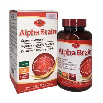 Alpha Brain – Viên uống bổ não, hỗ trợ tuần hoàn não 
