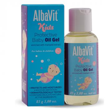 Albavit Kids Protective Baby Oil Gel - Dầu gel bảo vệ da bé