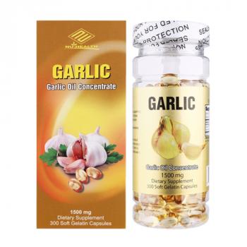 Nu-Health Garlic Oil Concentrate 300 viên – Dầu tỏi cô đặc hạ mỡ máu