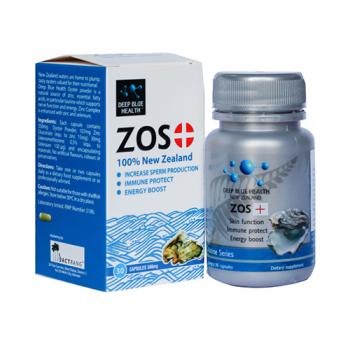 ZOS+ Deep Blue Health - Viên uống giảm mụn và hỗ trợ sinh lý