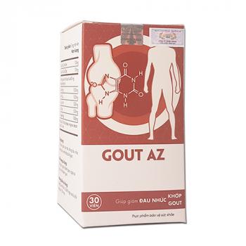 Gout AZ - Giảm đau khớp, hỗ trợ điều trị Gout