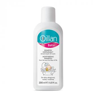 Oillan Baby - Dầu gội dưỡng ẩm ít bọt cho bé gái và da nhạy cảm