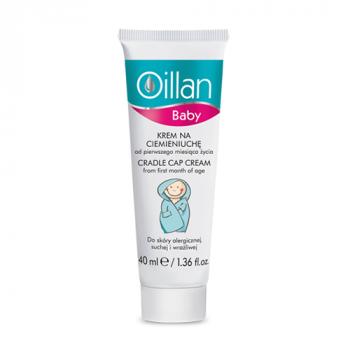 Oillan Baby - Kem giảm và ngăn ngừa chứng cứt trâu và viêm da tiết bã