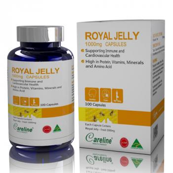 Royal Jelly Careline 100 viên – Sữa ong chúa nhập khẩu Úc