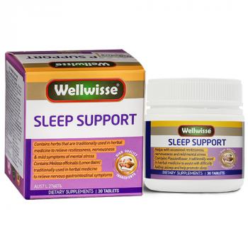 Wellwisse Sleep Support - Hỗ trợ giấc ngủ