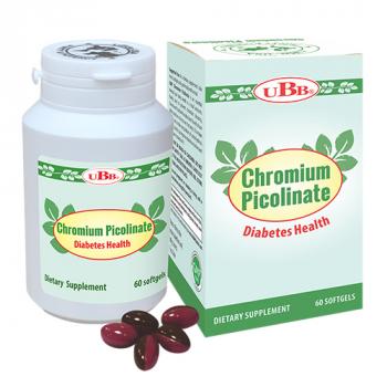 UBB® Chromium Picolinate - Hỗ trợ điều hòa đường huyết