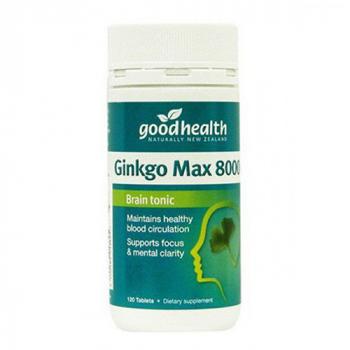 Ginkgo Max 8000 Goodhealth - Cải thiện tuần hoàn não