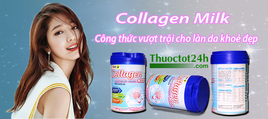 Collagen Milk công thức vượt trội cho làn da khoẻ đẹp