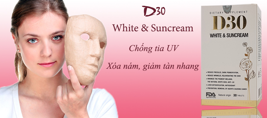 D30 white & suncream