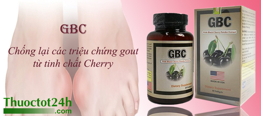 GBC hỗ trợ điều trị Gout