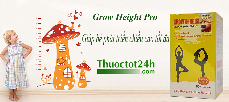 Growth Height Pro tăng chiều cao