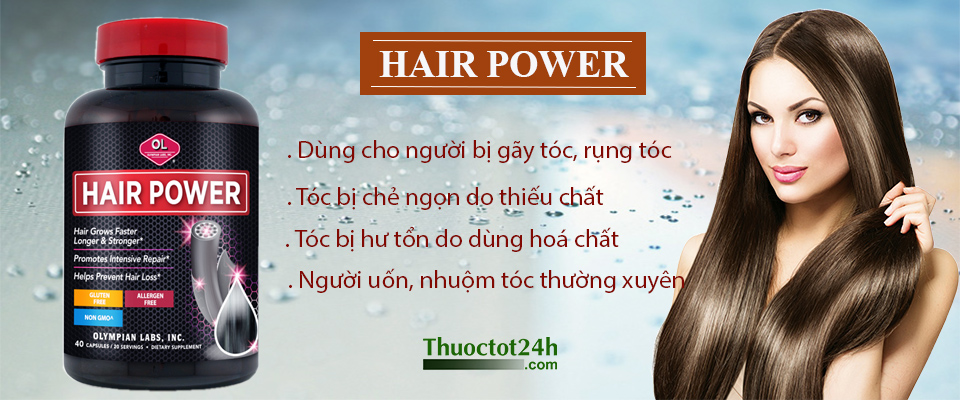 Hair Power - Cho mái tóc chắc khoẻ