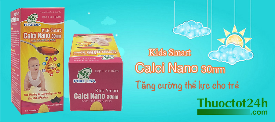 Kids Smart Calci Nano cho bé phát triển toàn diện