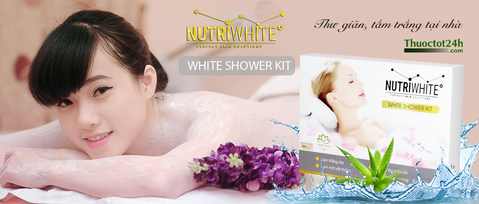 Nutri White White Shower Kit
