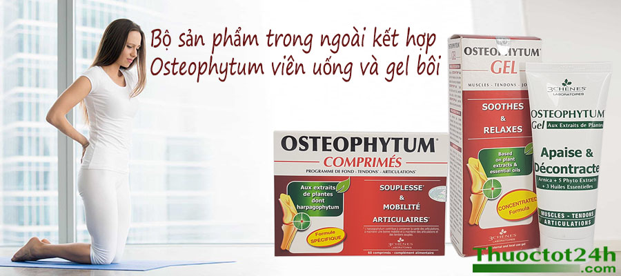 osteophytum comprimes và gel boi