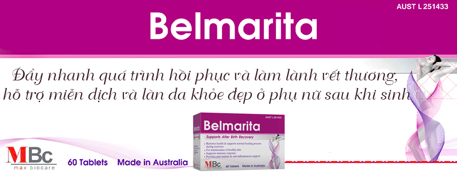 Belmarita phục hồi sức khỏe sau sinh