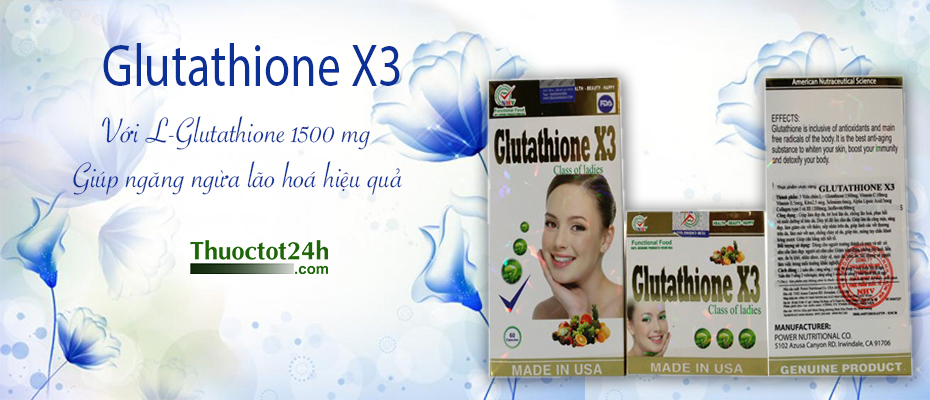 Glutathione X3
